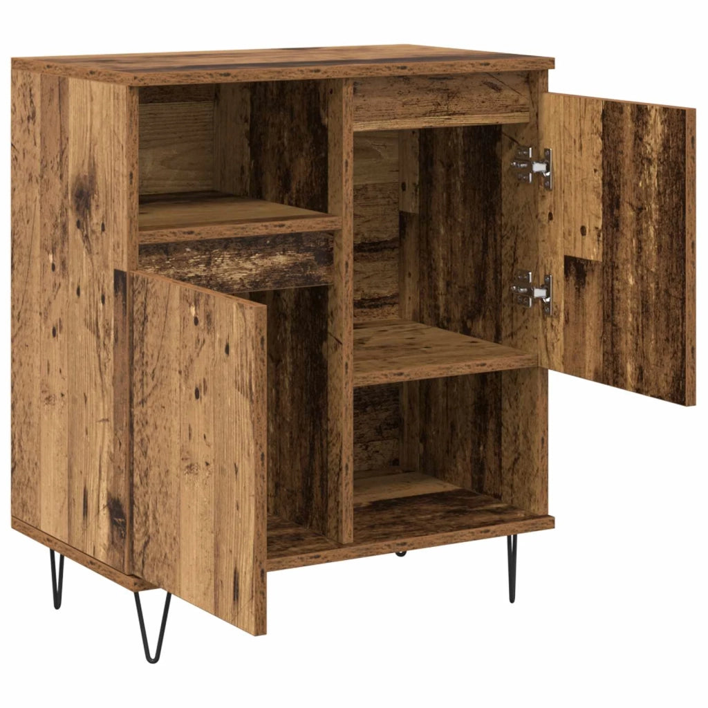 Credenza 2 pcs Legno vecchio 60 x 35 x 70 cm 3394548