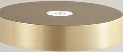 LUMETTO TAP TOUCH ORO LED 3000K 240LM 3W DIMMERABILE
