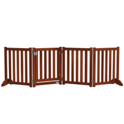 Barriera di Sicurezza per Cani ¨C Minimal ¨C 205x30x60 cm Marrone