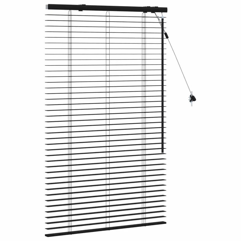 Tenda Veneziana Nero 80 x 130 cm 35 mm 42015462