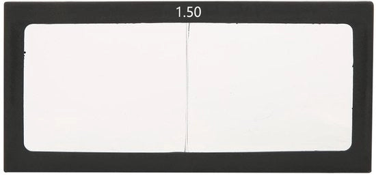 Verglassio 3,0 Dioptrie - Ampliamento Visivo - Protezione Oculare - Attrezzatura Protettiva - Anti-Raggi UV - Dimensione Lente 5x4 cm - Lente di Ampliamento