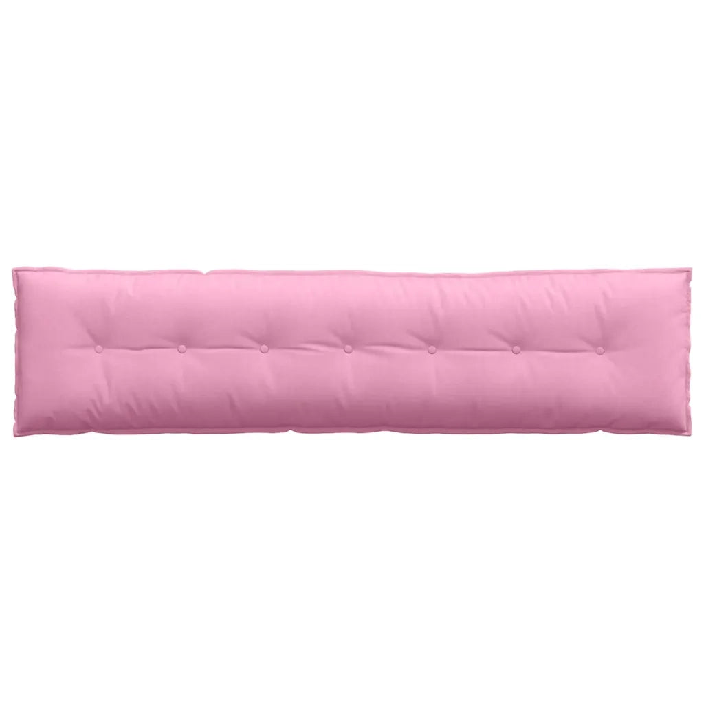 Cuscino per Schiena Rosa 200 x 19 x 50 cm Tessuto 42014974