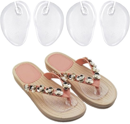Calzini per bambini - Gelpad - Flip-Flop - Slippers per bambini - 2 Pair - Miglioramento del comfort - Protezione per bambini