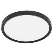 Plafoniera LED 24W 3CCT 2500lm 30x30cm Nera Milagro