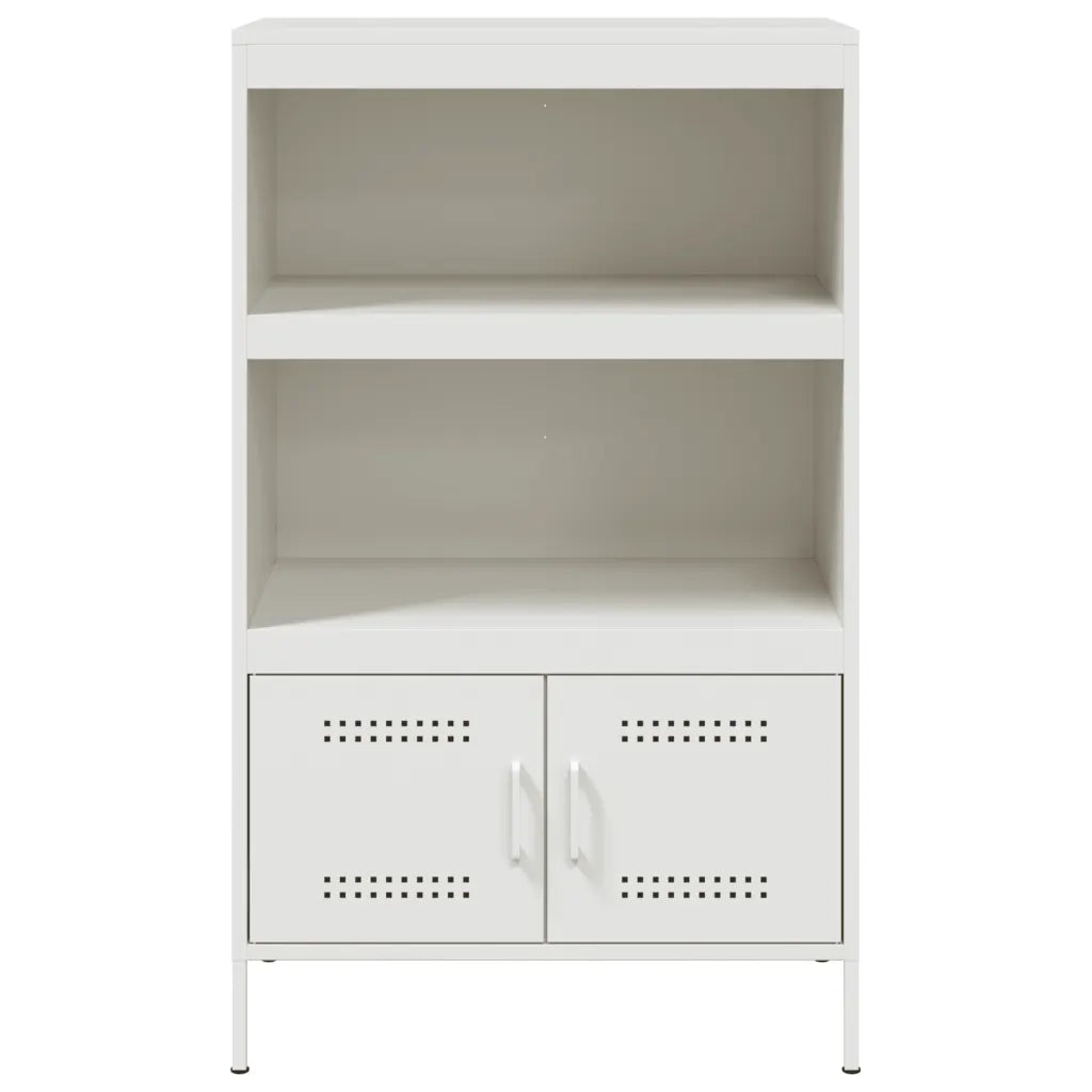 Credenza | Madia | Buffet da pranzo | Armadio da pranzo Bianca 68x39x113 cm in Acciaio