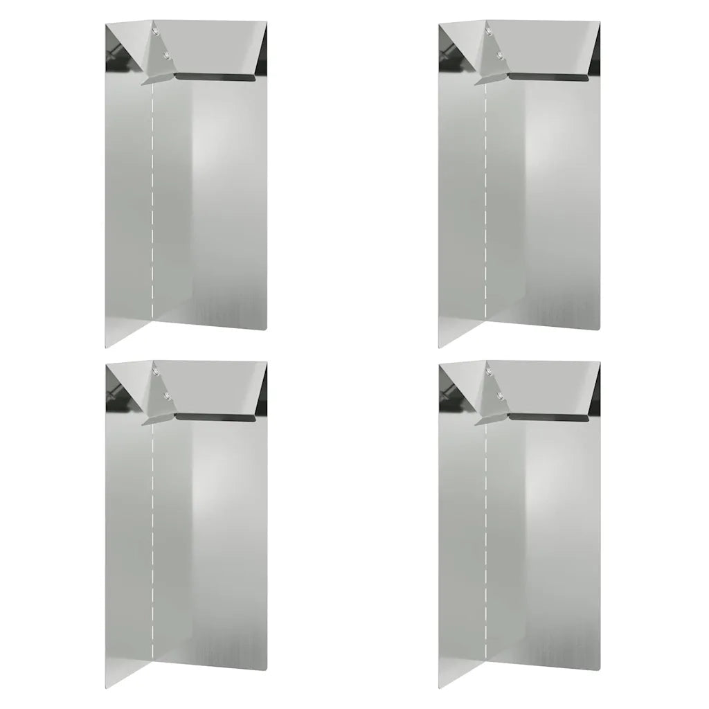 Recinto per lumache 4 pz 10 x 10 x 25 cm Acciaio zincato 874876