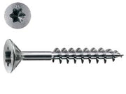 VITI PANEL-VIT PV TESTA SVASATA PIANA TORX ACCIAIO CHROMITING- - ø mm.4x45 - 500 pezzi MUSTAD