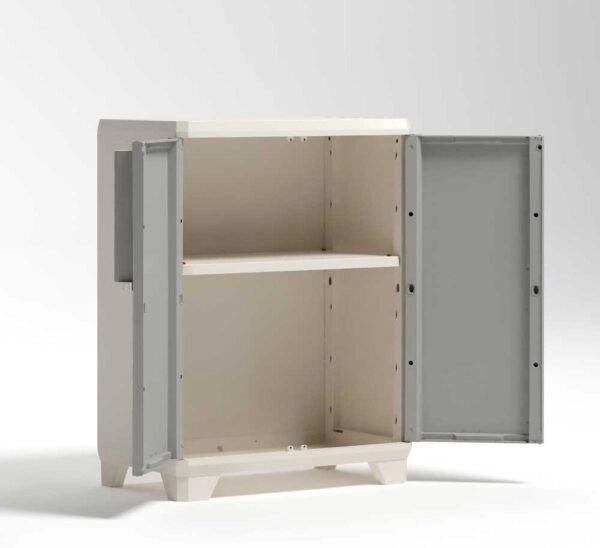 Armadio Linear Wood basso 68x39x90h