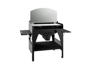 Barbecue a carbone o legna Maxi Rossofuoco 2 piani laterali
