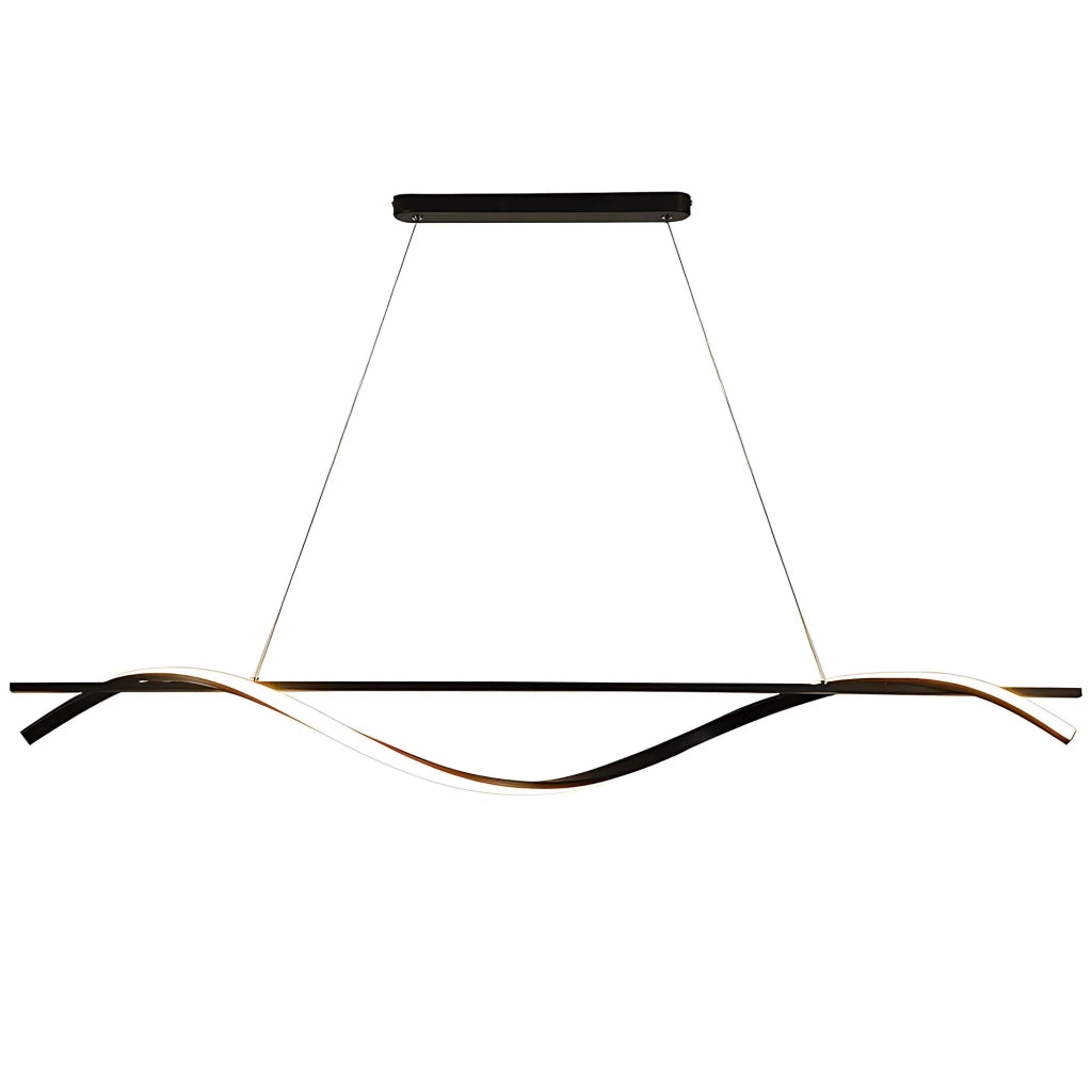 Lampada A Sospensione Lhj019-cp 120 Cm Nero