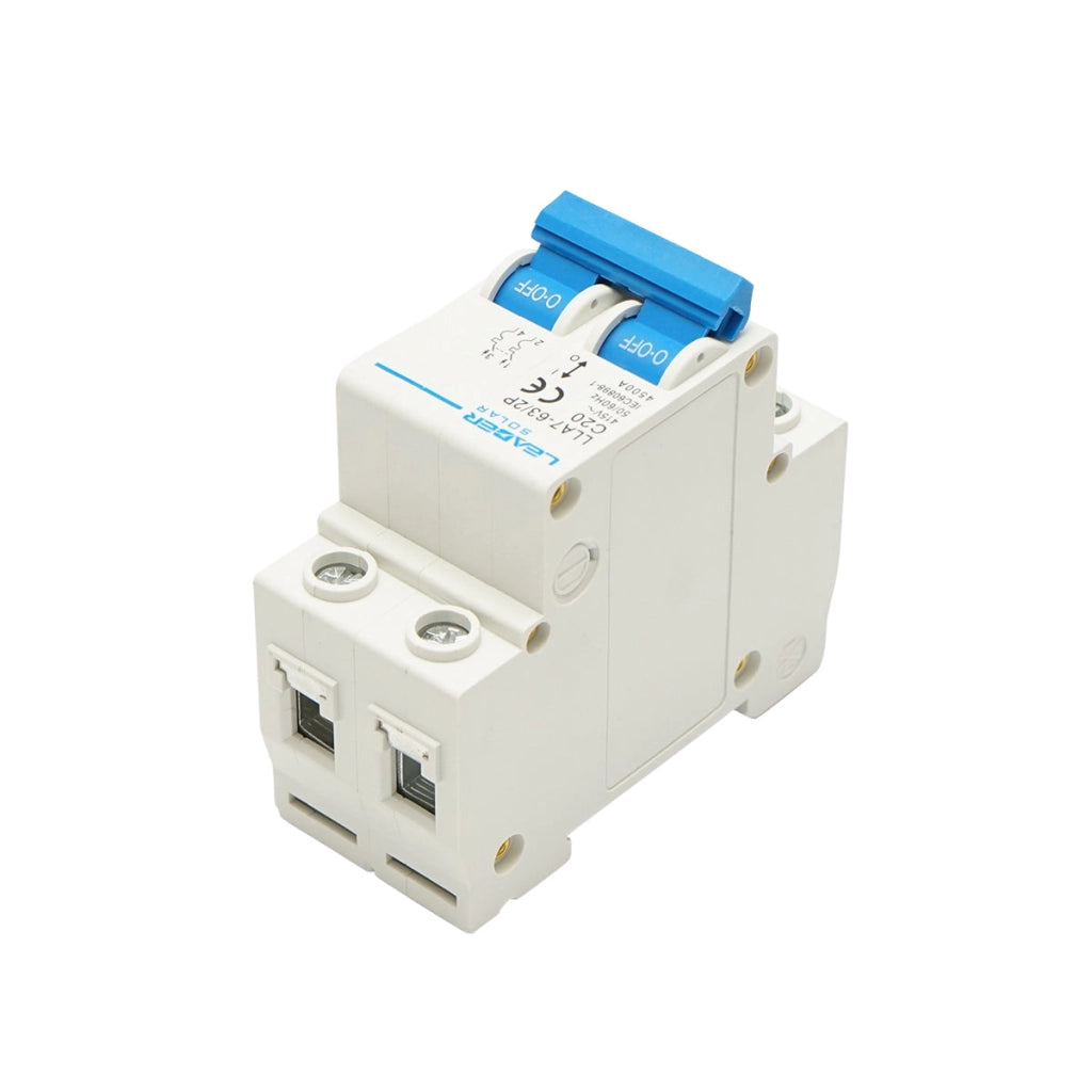 Interruttore automatico tipo 2P-20A-415VAC Leader
