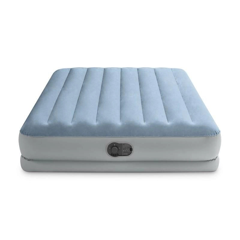 Intex 64159 Materasso Matrimoniale Autogonfiante USB Dura-Beam Mid-Rise Comfort 152x203x36 cm Matrimoniale  Versione 2023