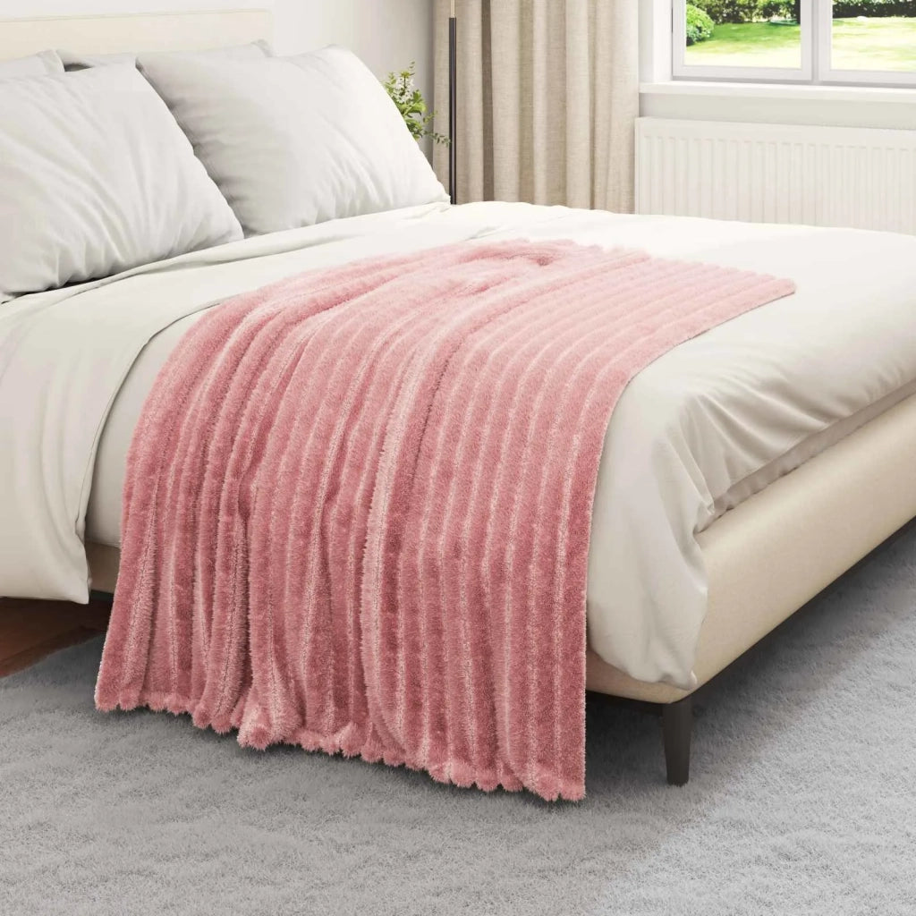 Coperta Rosa 150 x 130 cm Panno 42016861