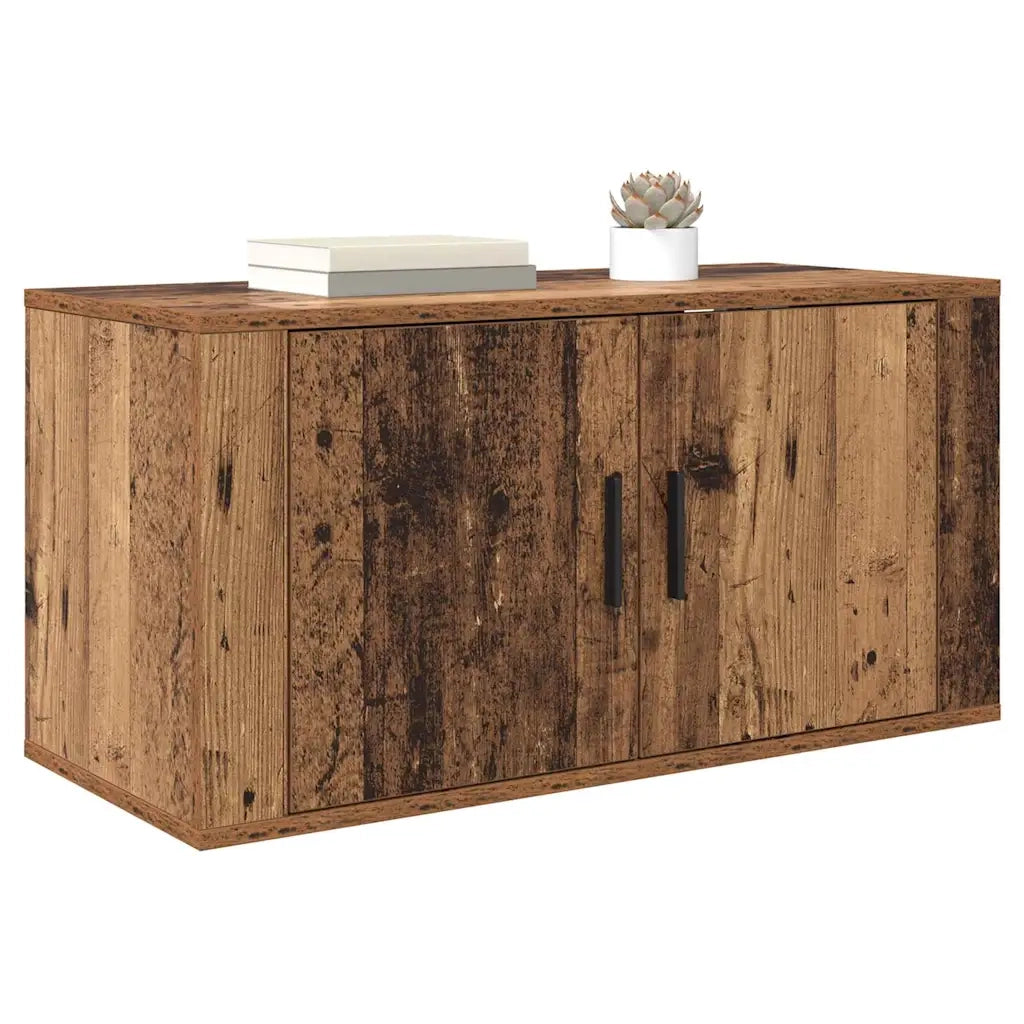 Mobile TV da parete Legno vecchio 80 x 34,5 x 40 cm 881150
