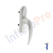 Maniglia cremonese Alutec vela A503220 Colore: Avorio RAL 1013