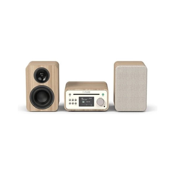 Compatto hi fi pure 254591 classic stereo mini bluetooth cotton white