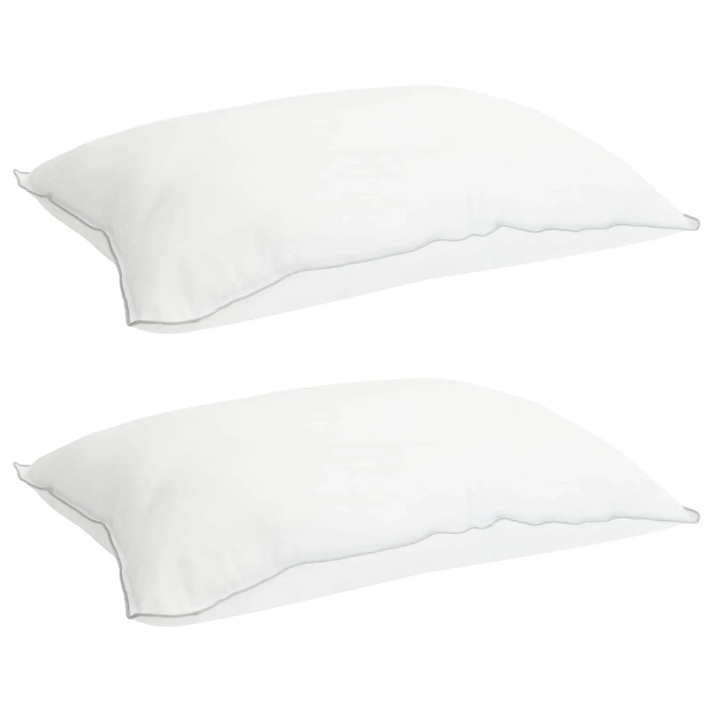 Set di Piumoni con cuscino 2 pcs Bianco Fibra di bambù 3432592