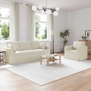 Set di divani 2 pcs Crema 198 x 78 x 80 cm Velluto 3407602