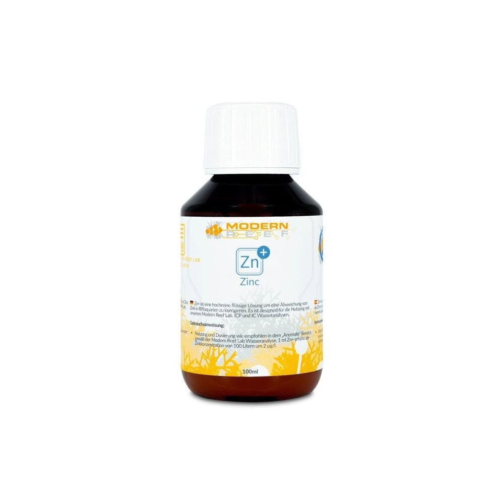 Modern Reef Zn+ 100ml - integratore di Zinco per acquari di barriera