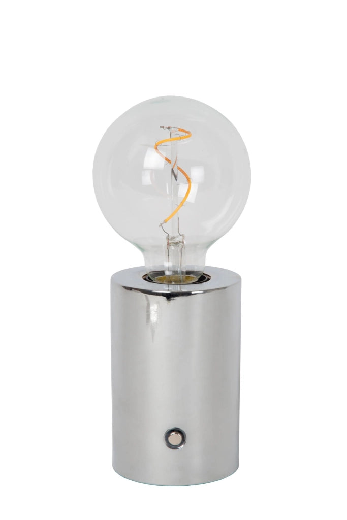 Lampada notturna LED touch VIVO argento Lucide