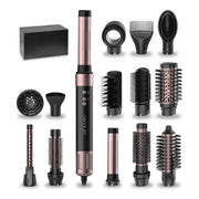 Cecotec, Kit Styling Capelli, Bamba CeramicCare 14in1 AirGlam, Nero, 1400W