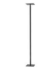 Ideal - Piantana a Led Nera orientabile in metallo H.180 cm Fabas Luce - Luce a led 35W integrata CCT (3000K 4000K 5000K 6000K)