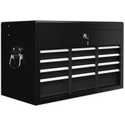 Cassetta Portautensili con 3 Cassetti ¨C Xylo ¨C Acciaio Nero 60x26x34cm