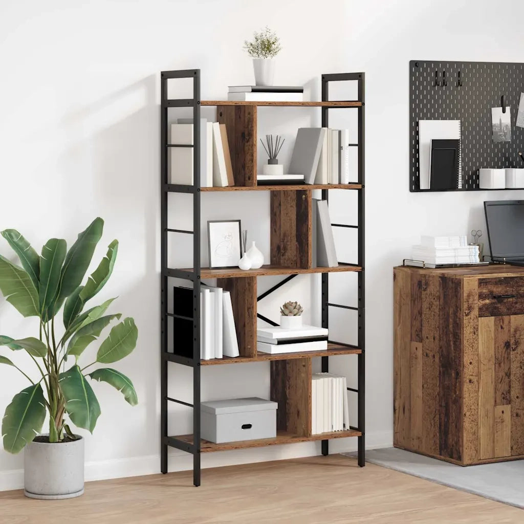 Libreria Legno vecchio 75 x 30 x 156 cm Legno multistrato 883962