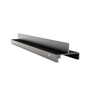Binario Moderno In Alluminio Colore Nero 18 Cm