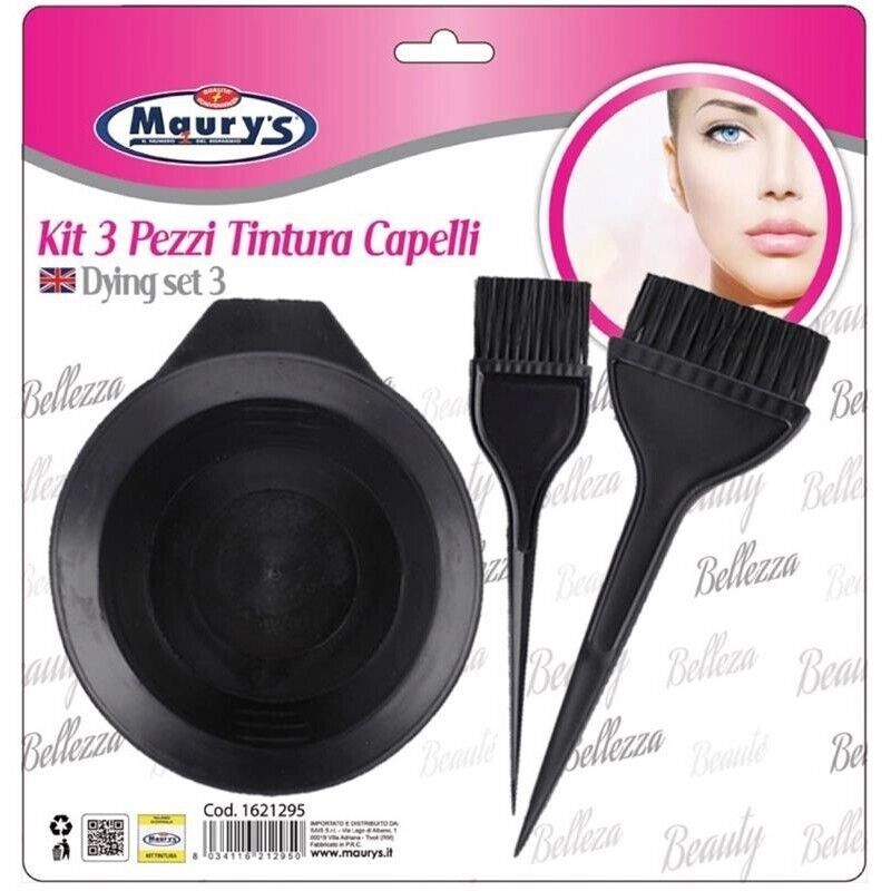 MAURY'S KIT TINTURA PER CAPELLI 3PZ