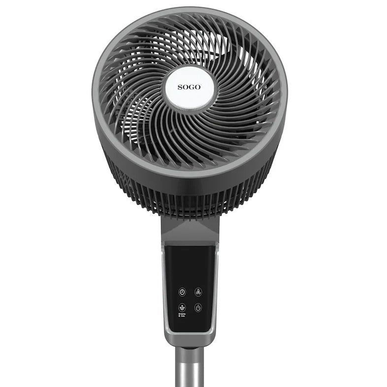 Ventilatore SOGO a 5 pale con base e comando RDO, 30 cm (12"), 60 W.