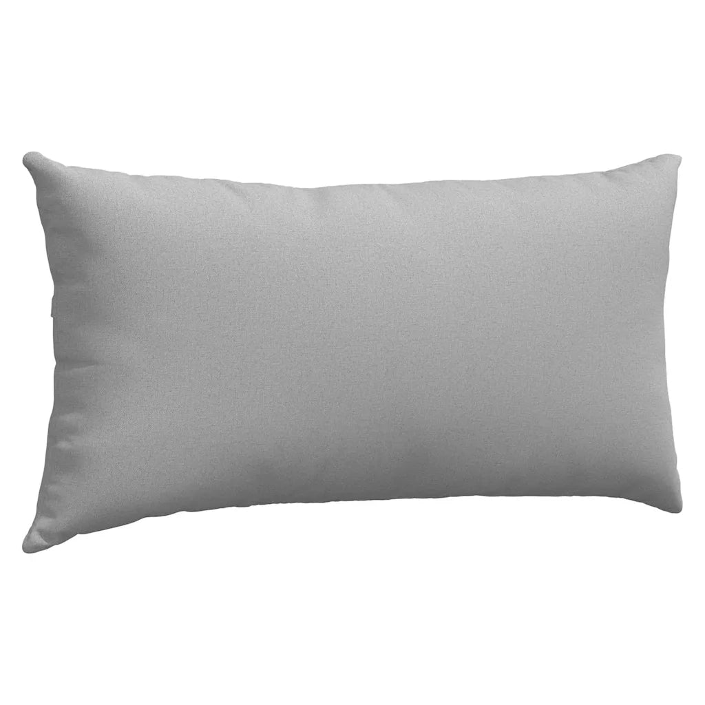 Cuscini da Divano 2 pcs Grigio Nuvola 80 x 40 cm Tessuto 42013709