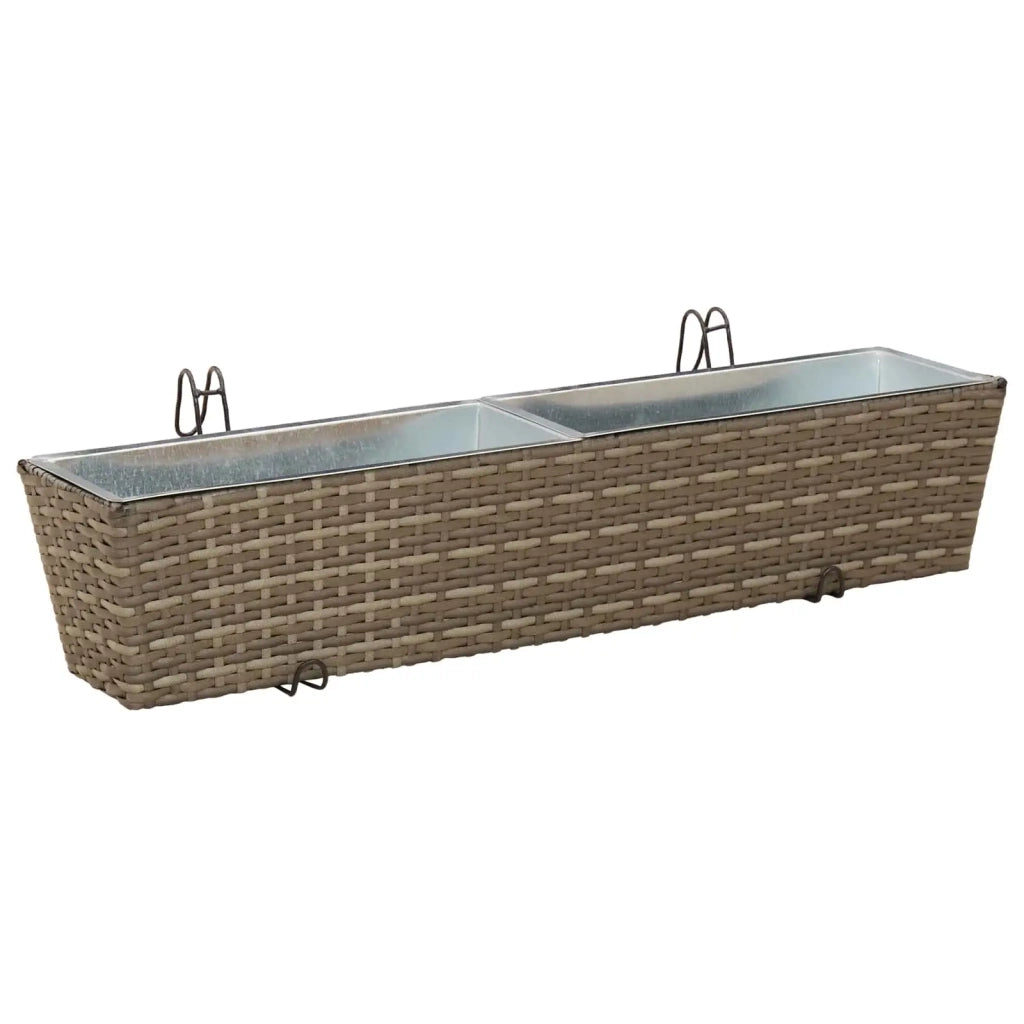 Ringhiera 2 pcs 80 x 17 x 17 cm Metallo 42026970