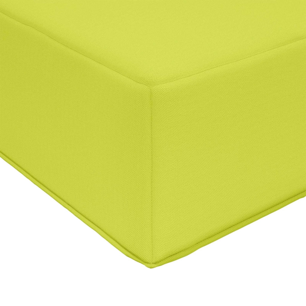 Cuscino per divano da esterno Verde 80 x 80 x 8 cm Poliestere 900817