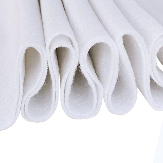 Velo di schiuma 90 x 90 cm - Velo di schiuma morbido 1,4 mm - Materiale flessibile - Progetti di fai da te - Adatto per artigianato - Facile da tagliare - Velo di schiuma per fai da te