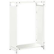 Rastrelliera per Legna da Ardere Bianca 60x28x90 cm CFW6664468