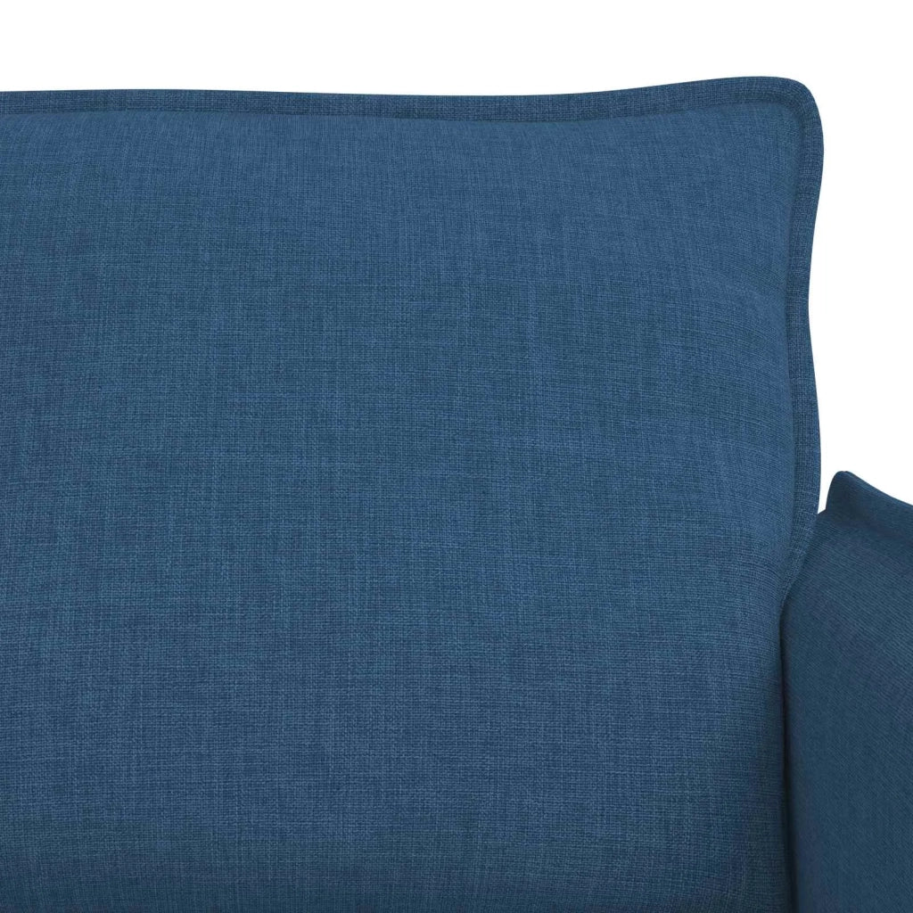 Set di divani 2 pcs Blu 136 x 82 x 85 cm Tessuto 3407529