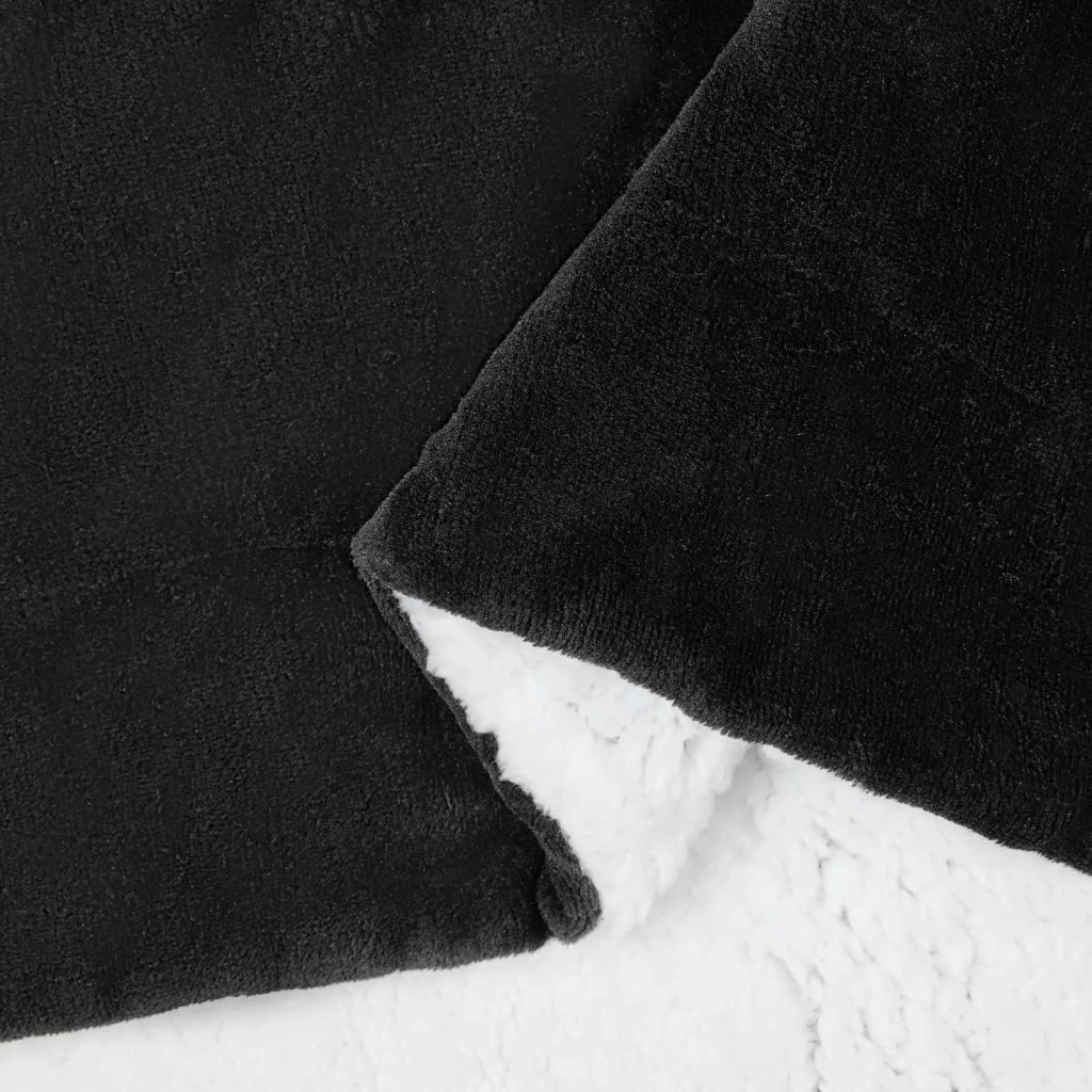 Coperta Nero 130 x 150 cm Panno 42016993