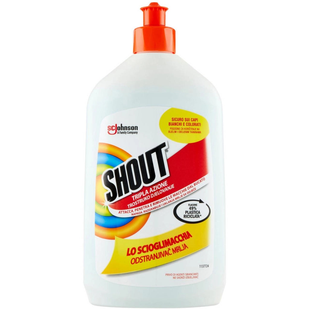 BIO SHOUT DETERGENTE SCIOGLIMACCHIA IN FORMATO DA 500 ML
