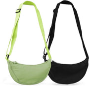 Borsa a Tracolla - 2 Pezzi - Nylon - Uomo/Donna - Borsa a Tracolla - Cinturino Regolabile - 30 x 16 x 6 cm - Borsa a Spalla