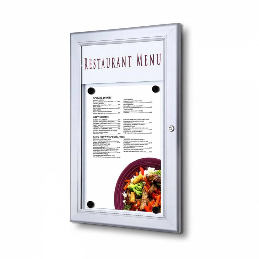 Bacheca per esterni porta Menu personalizzabile - 2xA4