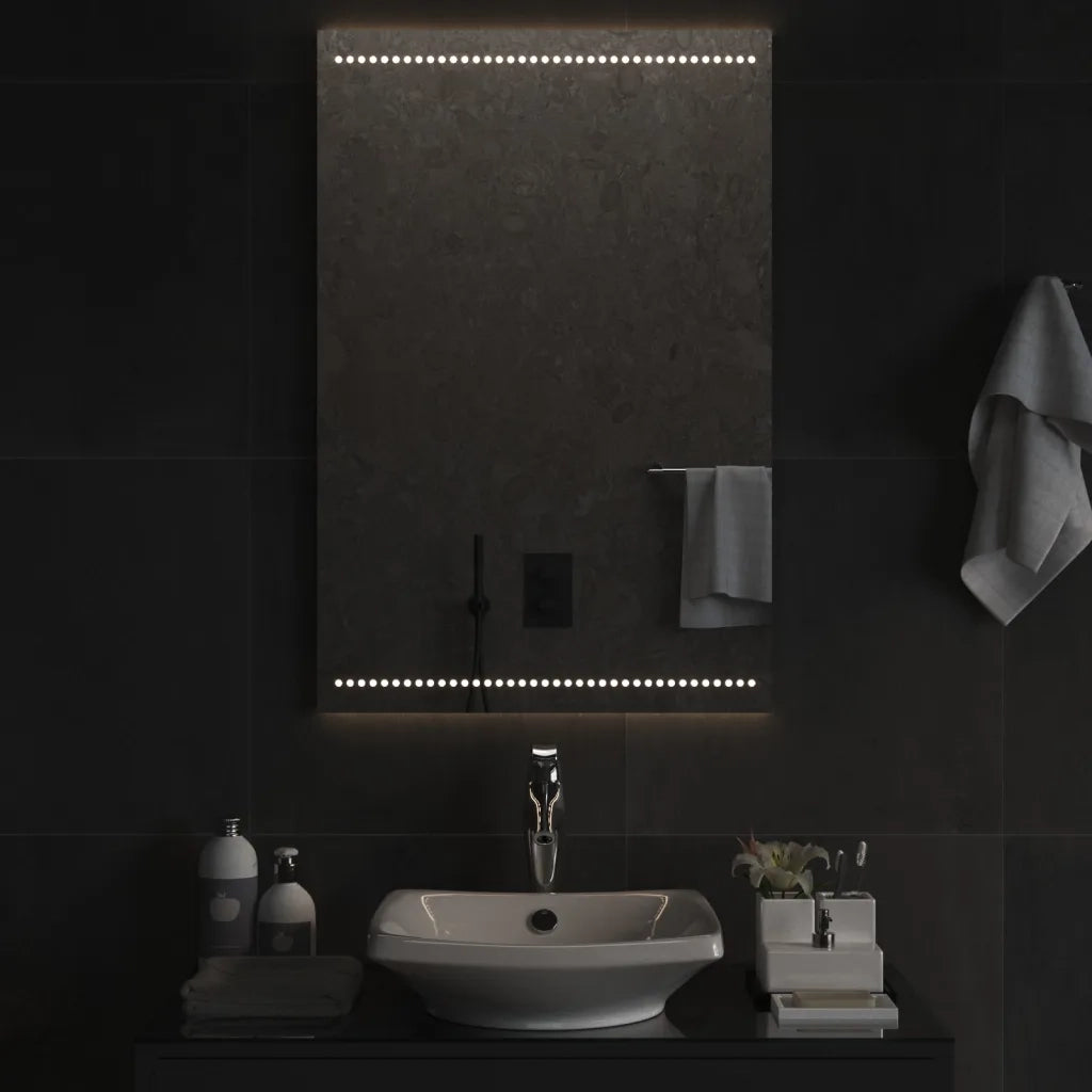 Specchio da Bagno con Luci LED 60x90 cm 3154054
