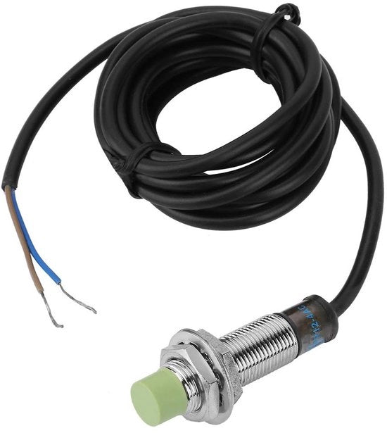 Sensore Induttivo Resistente ai Colpi - Rilevamento Senza Contatto - AC 110-220V - Resistente alla Corrosione - Azione affidabile - Lunga Durata - Interrutture di Prossimità