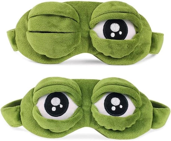 Occhiali per il sonno - Maschera divertente per dormire - 2 pezzi