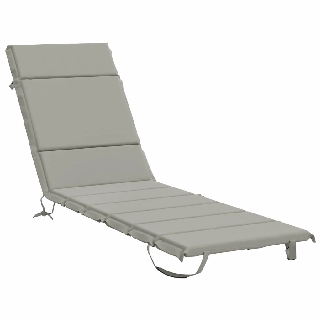 Cuscino per Lettino GEMERT 100% Poliestere Grigio 948461