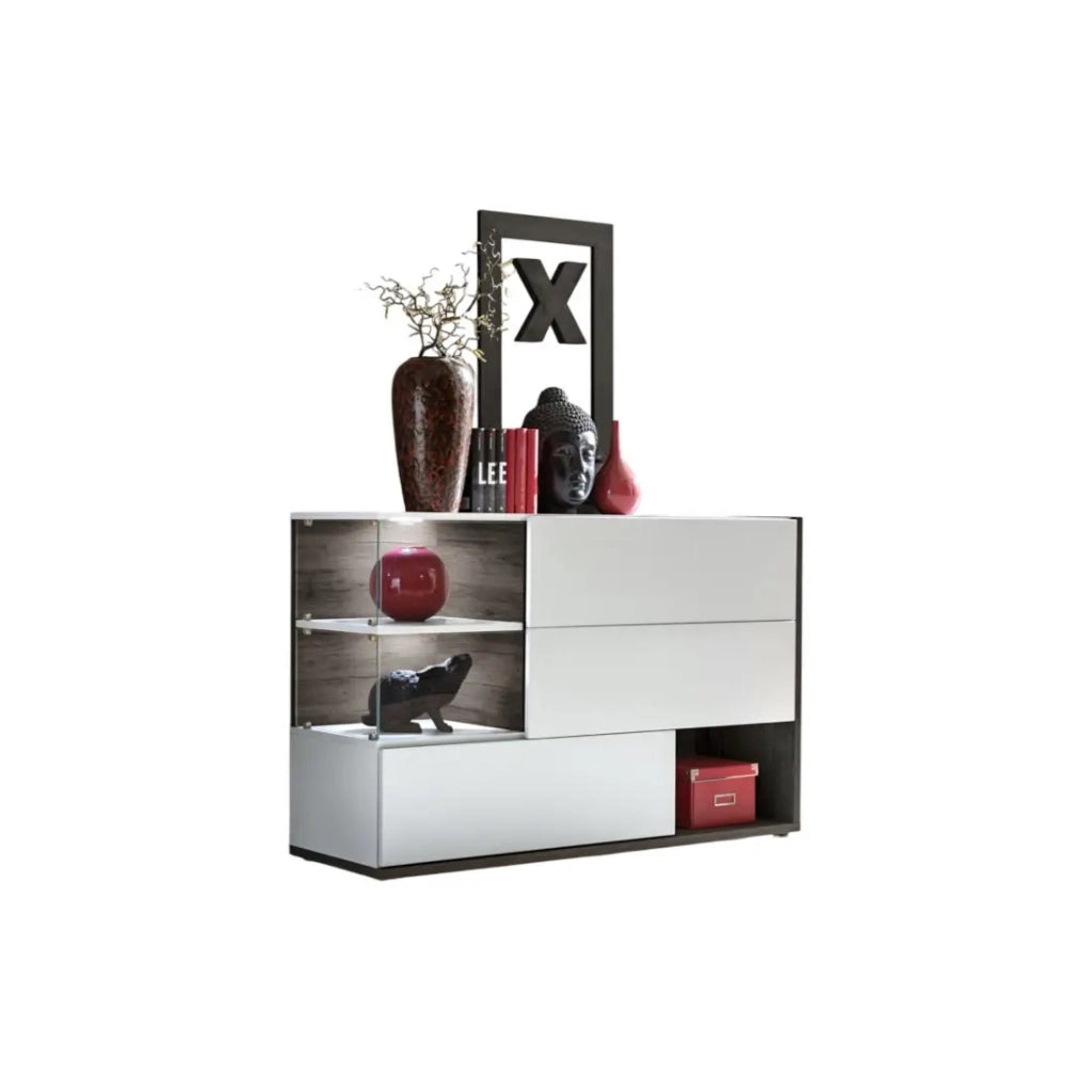 Buffet KLIS – Mobile basso con tre ante e tre vani