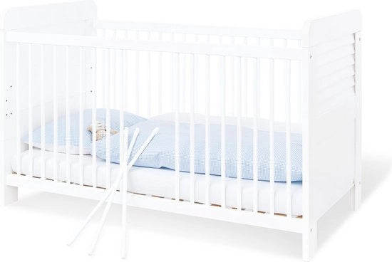 Culla per Bambini Siena - Culla per Bambini - Culla Convertibile - Disegno Versatile - 146 cm x 79 cm x 91 cm
