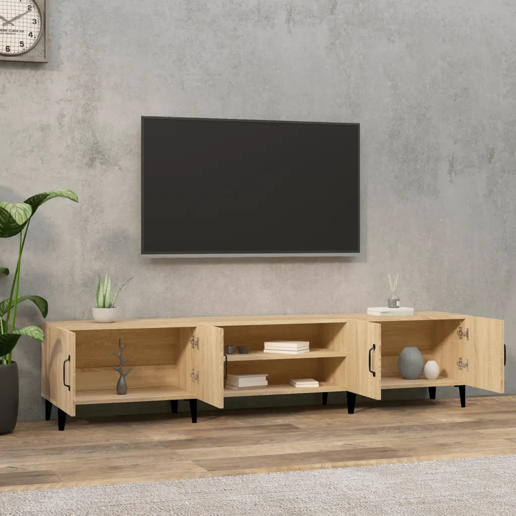 Mobile TV | Armadietto TV | Mobile Porta TV Rovere Sonoma 180x31,5x40 cm Legno ingegnerizzato