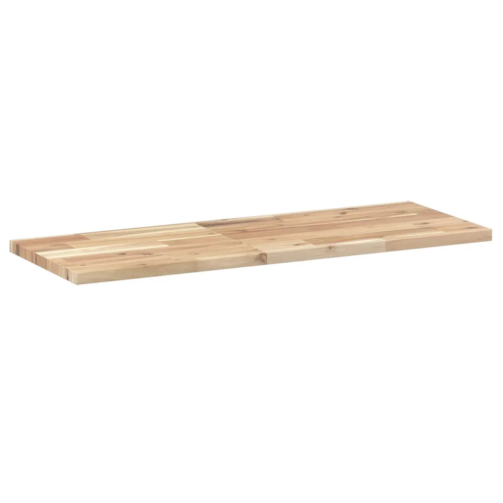 Mensole da Parete 4 pz 100x30x2 cm Legno Acacia Non Trattato 3279378