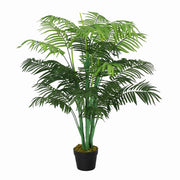 Palma Artificiale 125cm ¨C zephmum ¨C Verde in Vaso per Giardino Balcone